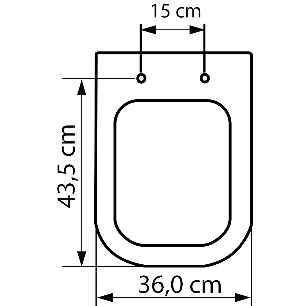 Assento Termofixo Soft Close Quadra/Piano - Branco - Tupan