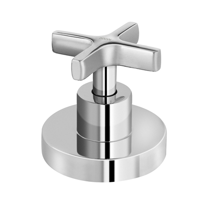 Acabamento p/ Registro Base Deca 1/2", 3/4" e 1" Invicta - Cromado - Docol