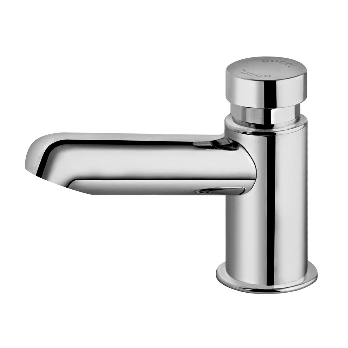 Torneira Bica Baixa de Mesa p/ Lavatório PressMatic Alfa - Cromado - Docol