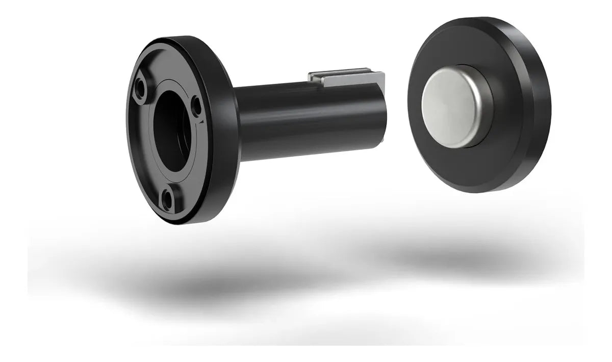 Trava Porta Magnético Dual - Preto - ComfortDoor
