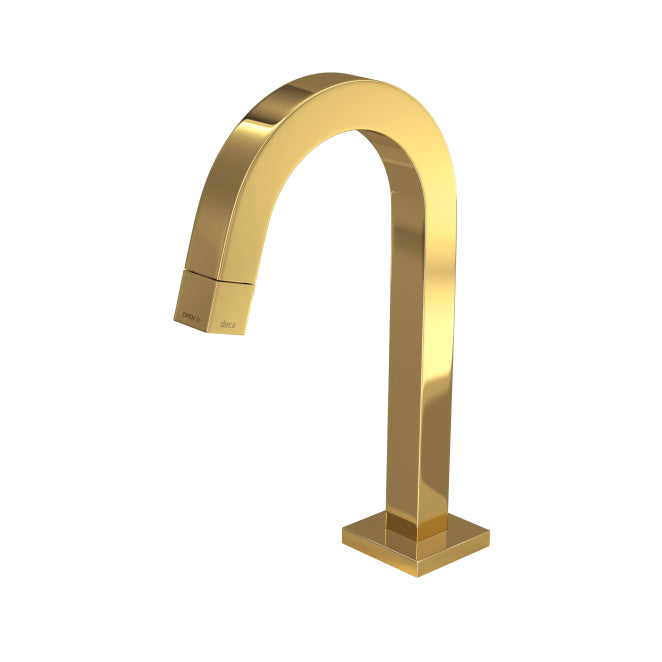 Torneira de Mesa Bica Baixa Tube p/ Lavatório - Gold - Deca
