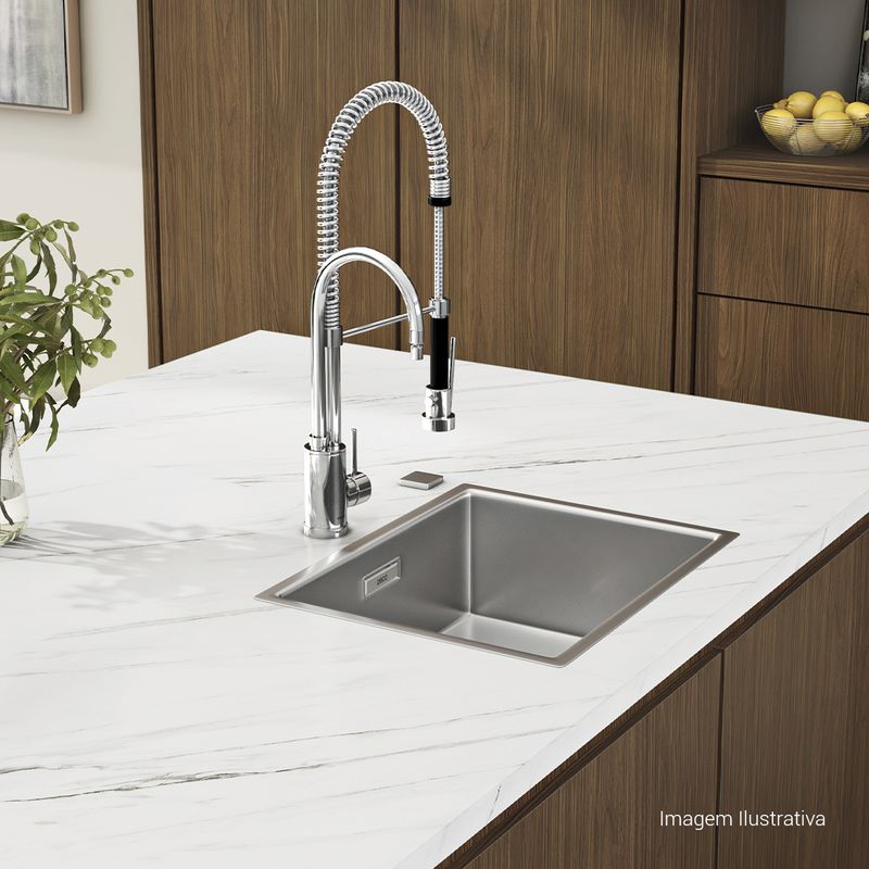 Misturador Monocomando de Mesa Cozinha Gourmet - Cromado - Deca 2280.C