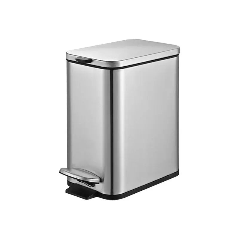 Lixeira Frame 5 Litros - Cor Inox - Brinox