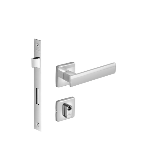 Fechadura Externa Metro Light 1700 - Cromado - IMAB