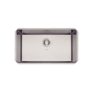 Cuba Quadrum 70 Undermount c/ Válvula - Inox Escovado - Tramontina