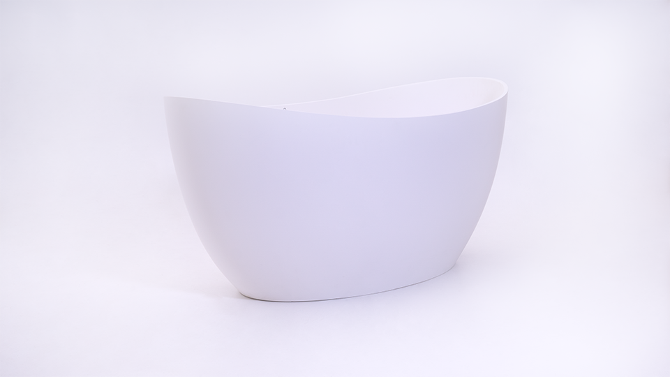 Banheira Sampa 146 - Branco Acetinado Fosco - Sabbia