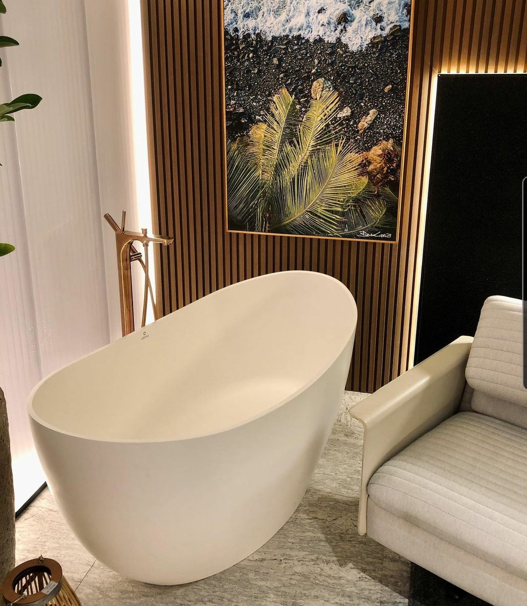 Banheira Sampa 146 - Branco Acetinado Fosco - Sabbia