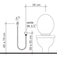 Ducha Higiênica c/ Derivação Lean - Cromado - Tigre