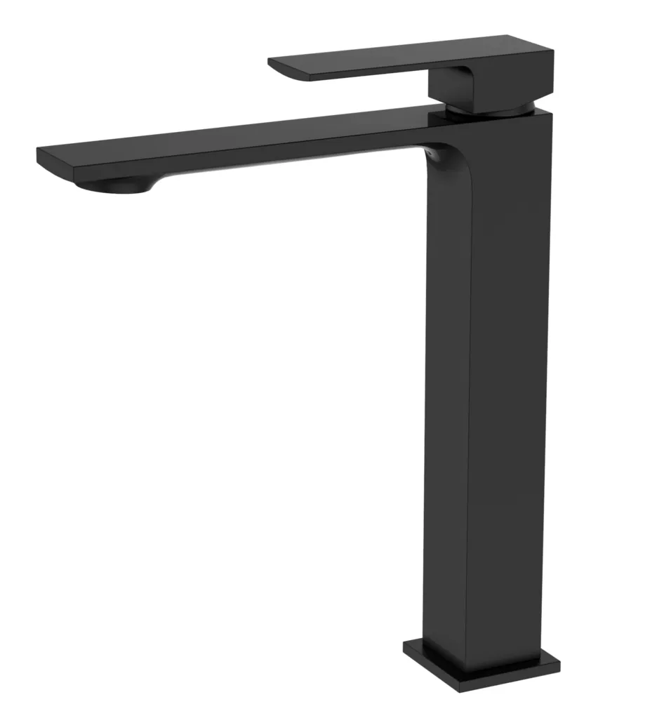 Misturador Monocomando Bica Alta LX2292B - Black Matte - Lexxa