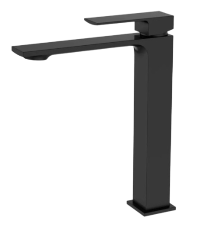 Misturador Monocomando Bica Alta LX2292B - Black Matte - Lexxa