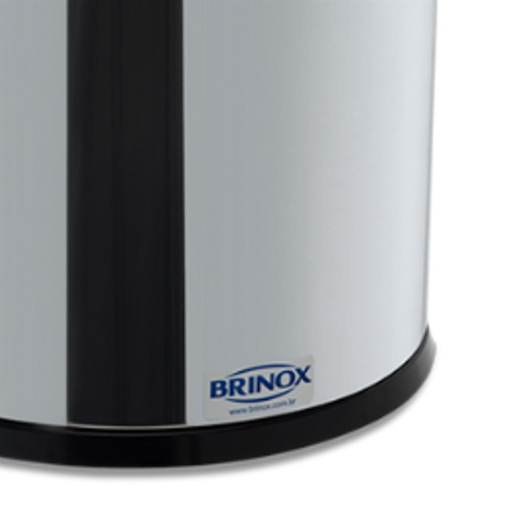 Lixeira com Tampa Inox 3,2L - Brinox 3030/201