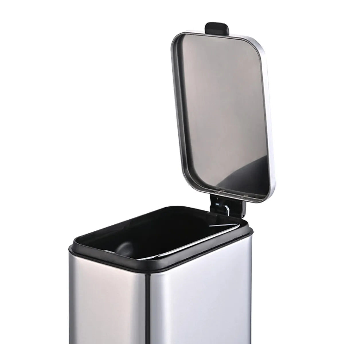 Lixeira Frame 5 Litros - Cor Inox - Brinox