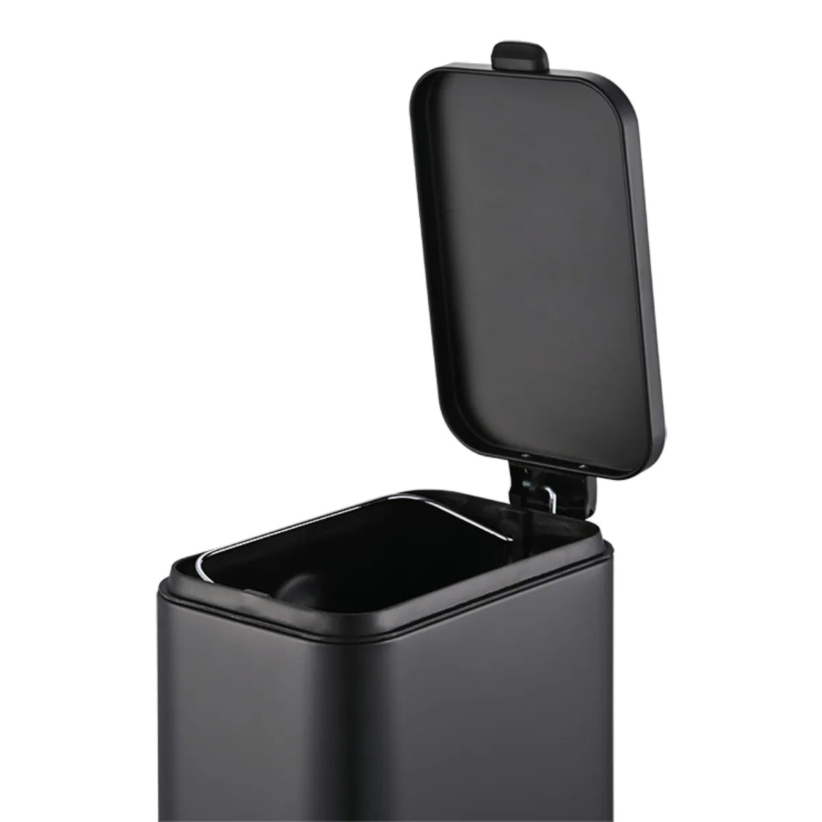 Lixeira Frame 5 Litros - Cor Preta - Brinox