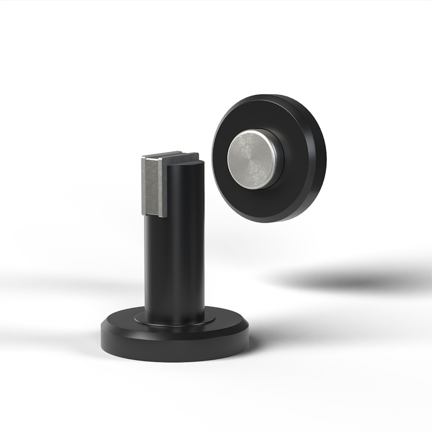 Trava Porta Magnético Dual - Preto - ComfortDoor